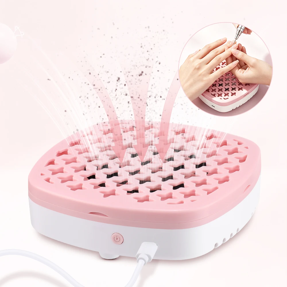Vacuum Chamber Small - Mini Nagelstofzuiger Extractor Fan voor Manicure