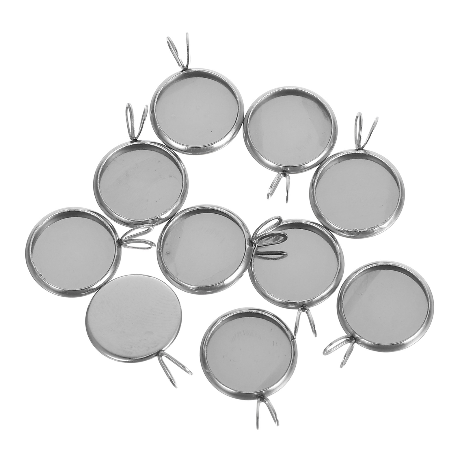 Resin Crafts Diy - 10 stuks, 12 mm, ronde houder
