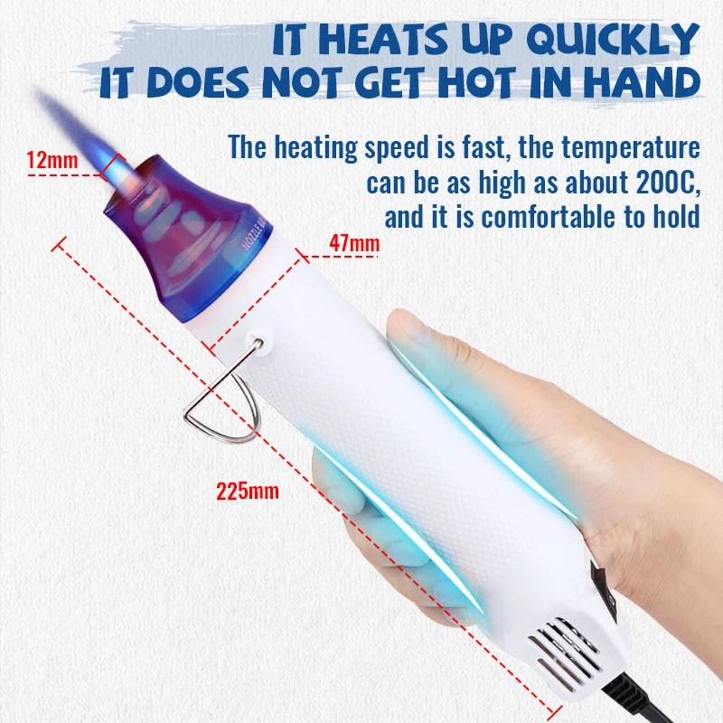 Heteluchtpistool 220V Soldeers - Heat Gun Small recensie en prijs